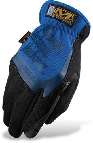 Mechanix wear fast fit gloves blue small s xf55-6649