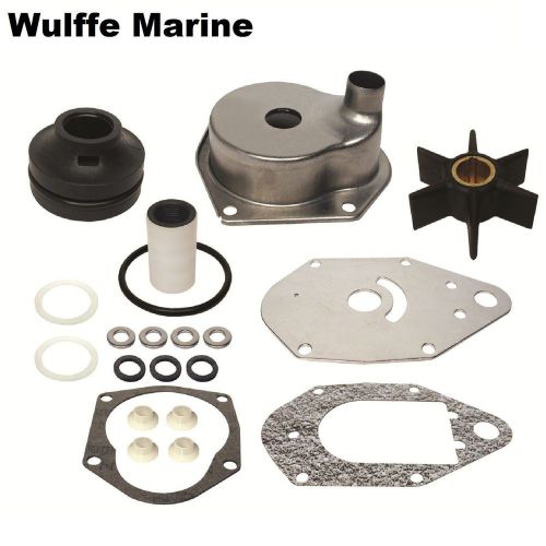 Water pump kit+housing mercury 50,55,60 hp 3 cyl outboard &amp; 45 jet 46-812966a11