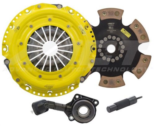 Act 2013-2015 ford focus st hdr6 solid rigid 6-puck clutch kit (use oe flywheel)