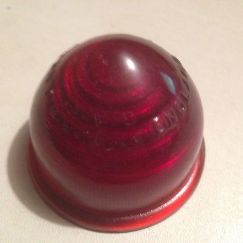 Lucas l594 (beehive) red side marker/signal lens--various 50/60s british cars