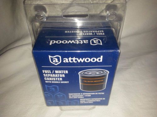 Attwood fuel/water separator fuel kit double gasket canister 11841-4-new in pkg.