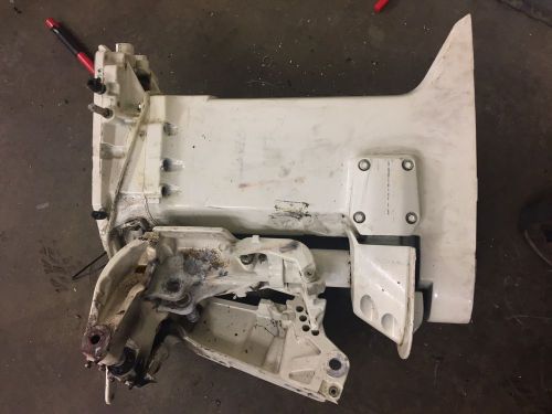 Evinrude exhaust and housing assembly