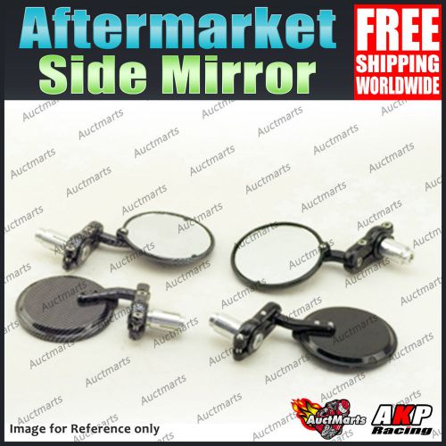 Black side mirror set for yamaha yzf r1 r6 fjr 1300 #23 gb