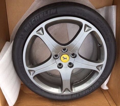 Factory ferrari california 19&#034; rims and tires