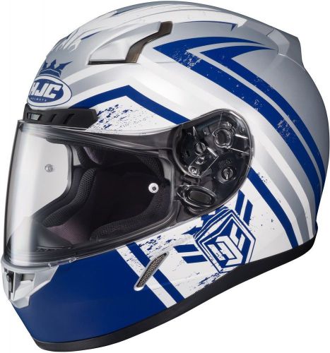 Hjc cl-17 mech hunter - full face street motorcycle helmet - blue