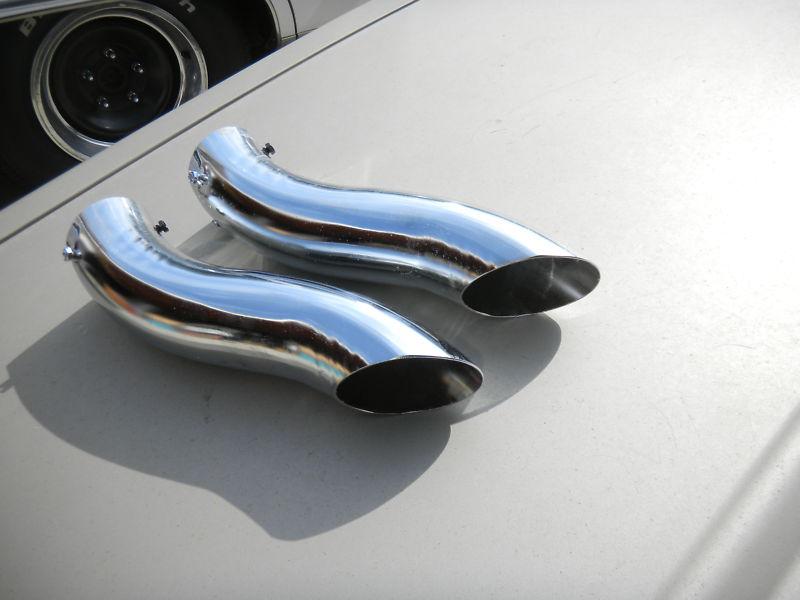 Buy NOS 1960s THUNDERTONE CHROME EXHAUST EXTENSIONSMADE IN USA in Los