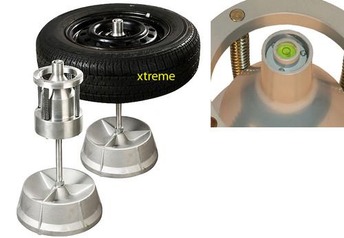 Portable wheel balancer bull eye bubble level tools auto shop tires balance hd