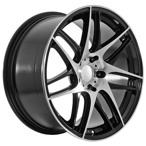 19" inch bmw 3 5 6 7 cx-r style wheels rims black clearance sale