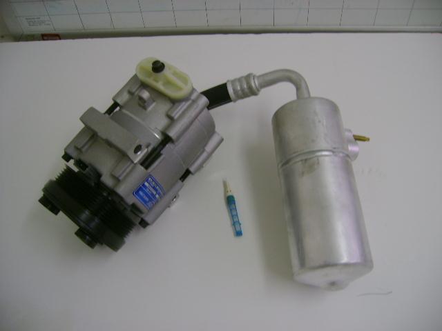 1997-01 f150 w/4.6 5.4 new ac a/c compressor drier xtube