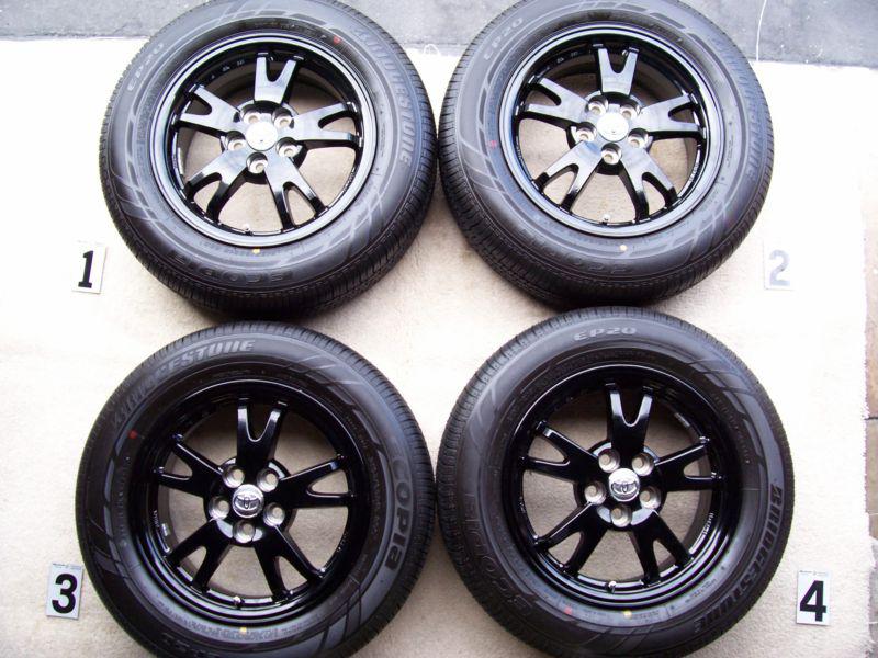 2013 toyota prius 15" wheels rims 4 stock oem factory 15" corolla celica 5x100mm