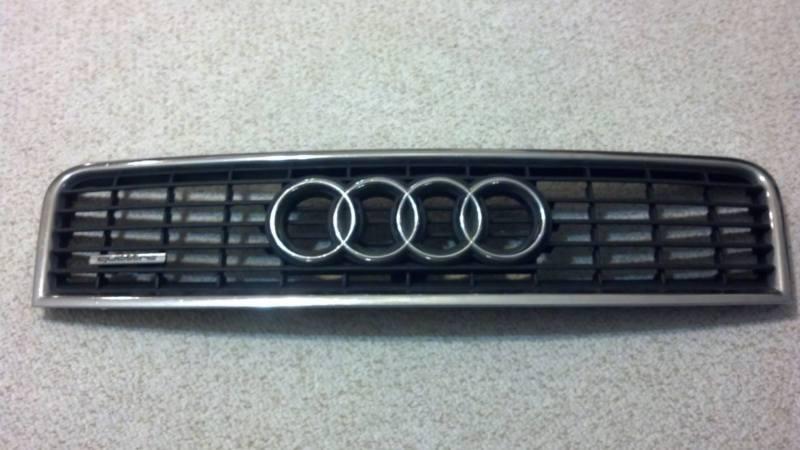 99 00 01 02 audi a4 grille model upper with emblems