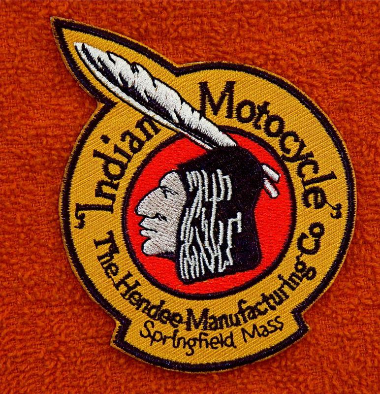 Indian motorcycle embroidered   sew on or iron on patch