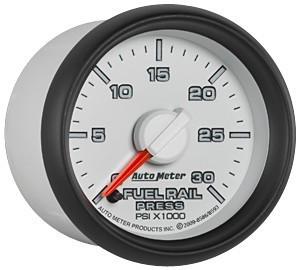 Autometer 2in. rail press; 0-30k psi fse; cummins 6.7l; dodge