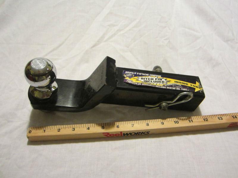 75101 valley drop ball mount with 2" ball - 2" drop 1" rise hauling towing hitch