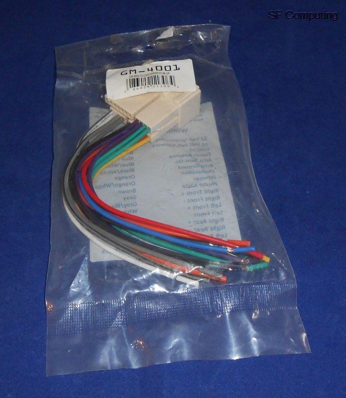 New open package gm mini to car wiring harness 88-up gm-4001