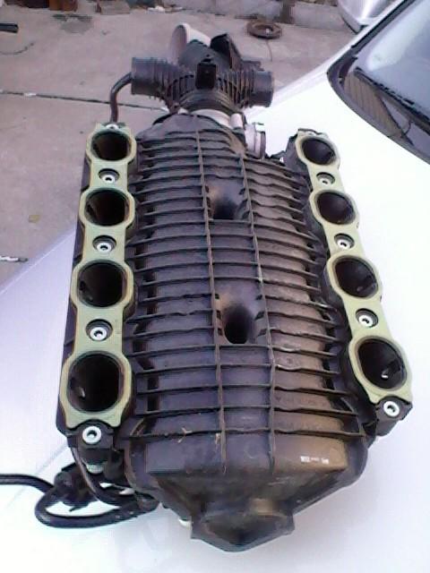 03 04 05 06 porsche cayenne turbo manifold & throttle body