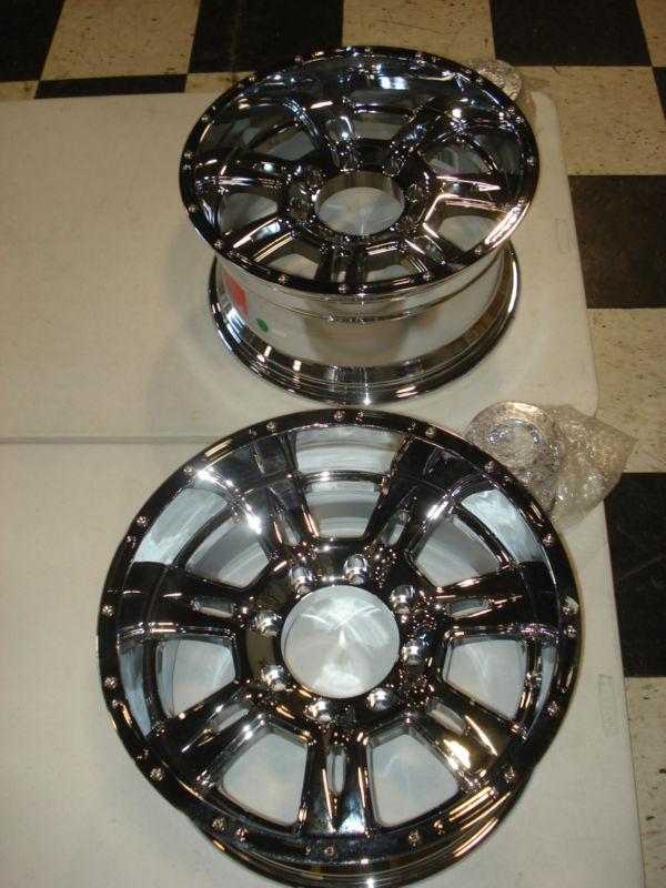 2 pro comp 4wd wheels rims chevy dodge  ford   18x9   8x6.5 pattern  60478982