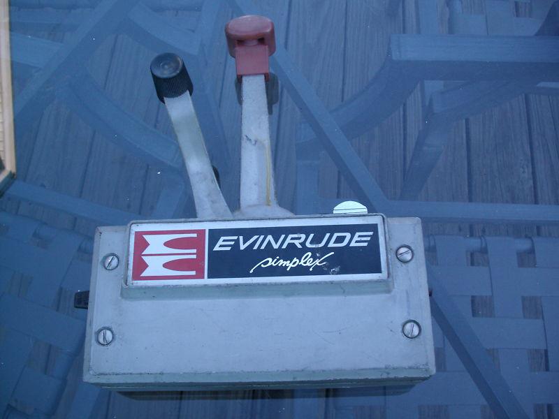 Evinrude simplex control box