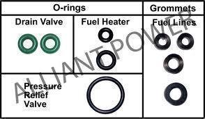 New 1998-2003 ford 7.3 7.3l powerstroke fuel filter drain valve kit   (3146)