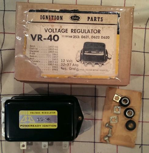 New voltage regulator 1957-61 gm, part #1119168