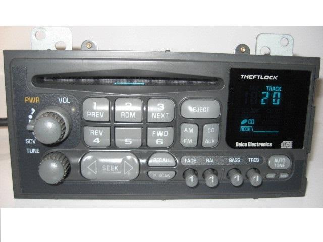 Nice delco cd player 95-97 gmc sonoma jimmy chevy blazer s10