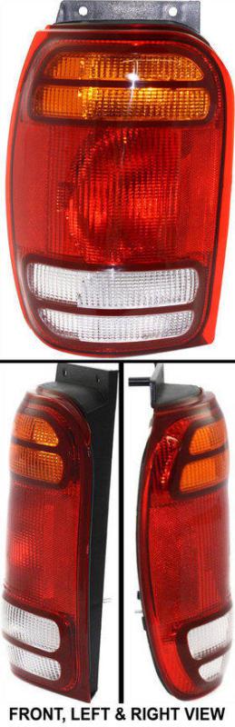 Amber clear red lens new tail lamp left hand lh driver side parts f87z13405ac