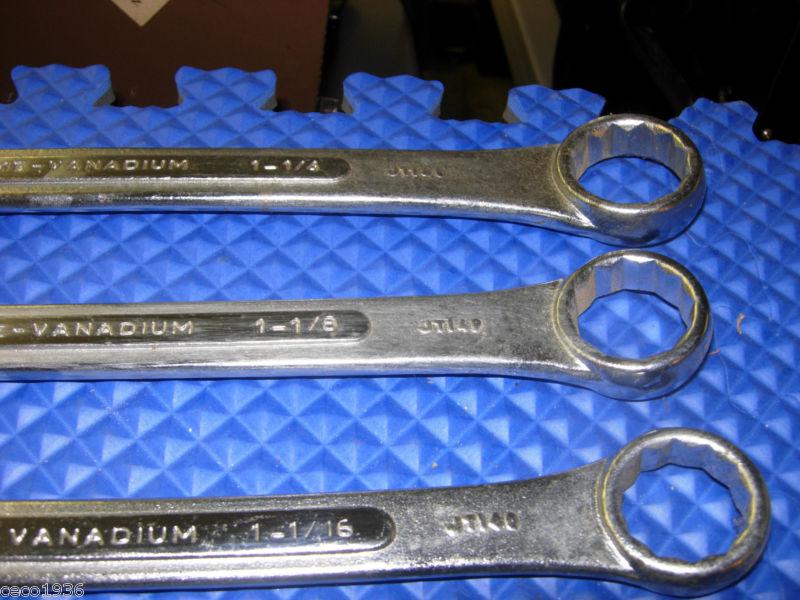 17 piece combination wrenches - used - in good condition