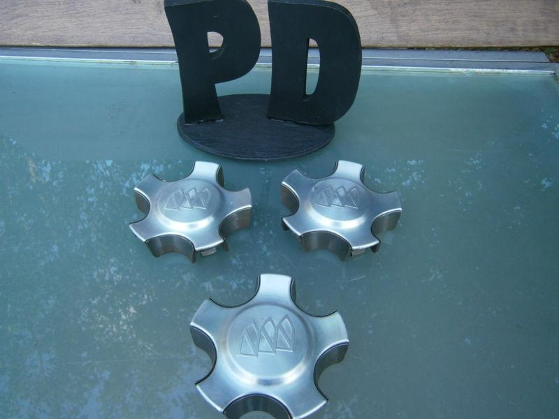 2002-2004 buick rendevous wheel center caps set of(3) p/n 9593778 oem/warranty