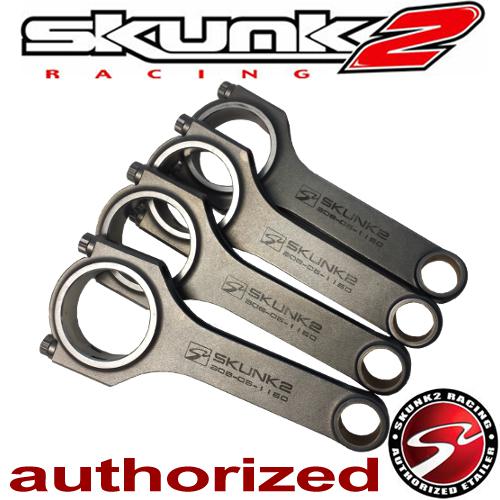 Skunk2 racing alpha series rods for k24 engines eg dc ek ef da fa fd dc5 new