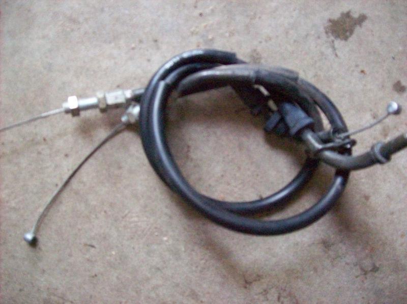 2002 99 00 01 suzuki sv-650 sv650 sv 650 throttle cables