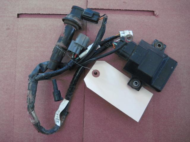 2006 kawasaki kx 250 f igniter box, coil and wiring harness