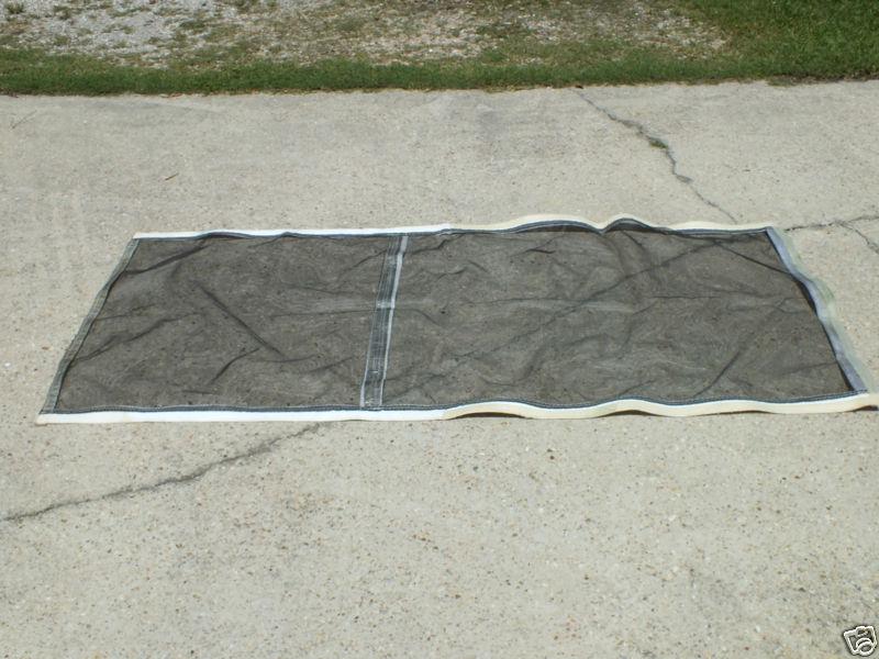 Boat screen hatch cover - 77" x 34 1/2" - very good condition