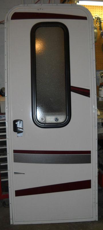 Entry door, off a 2012 keystone montana 5th wheel, may fit others, pickup only