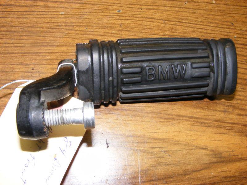 84 bmw r80rt front foot peg and bracket right