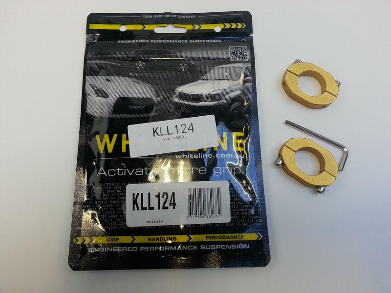 Kll124 whiteline 23mm-24mm sway bar alloy lateral lock set