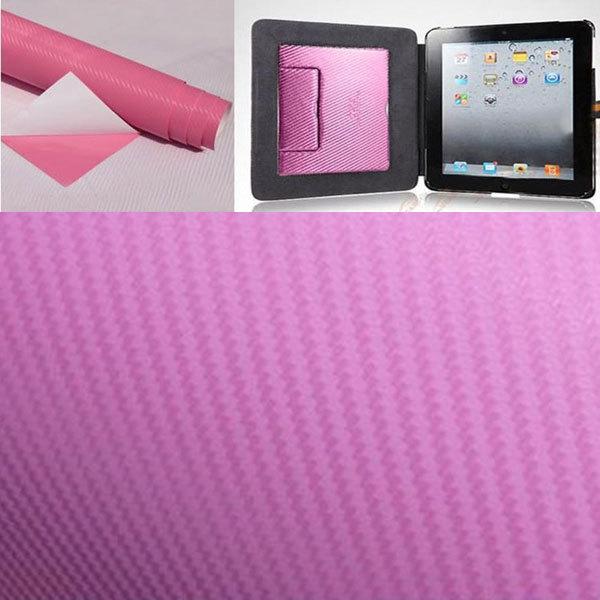 3d multipurpose carbon fiber car stickers - car hood preferred pink