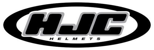 New hjc hjc helmet stickers, black/white, 13 inch