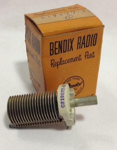 Vintage bendix radio tuner pot potentiometer part # c219077-3