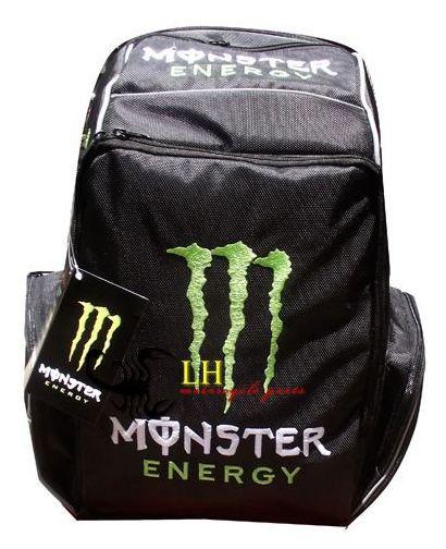 Motorcycle monster energy riding bakpack racing helmet bag laptopbag school bag