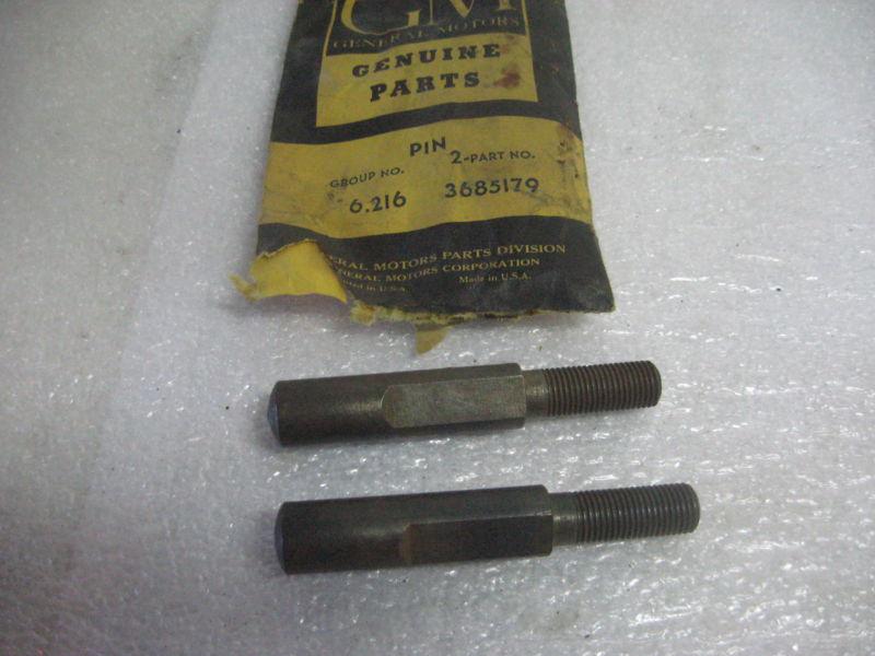 1931-1955 chevrolet truck king pin lock pin bolt gm nos pair