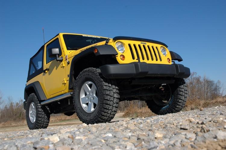 2007 - 2013 jeep jk wrangler 3.75" rough country 2 door m/t lift kit # perf665