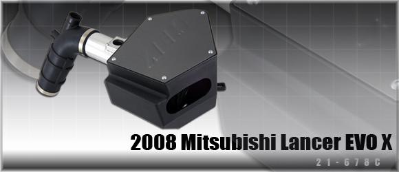 Aem 08 mitsubishi evo x cold air intake system 10 cai 2008-2013