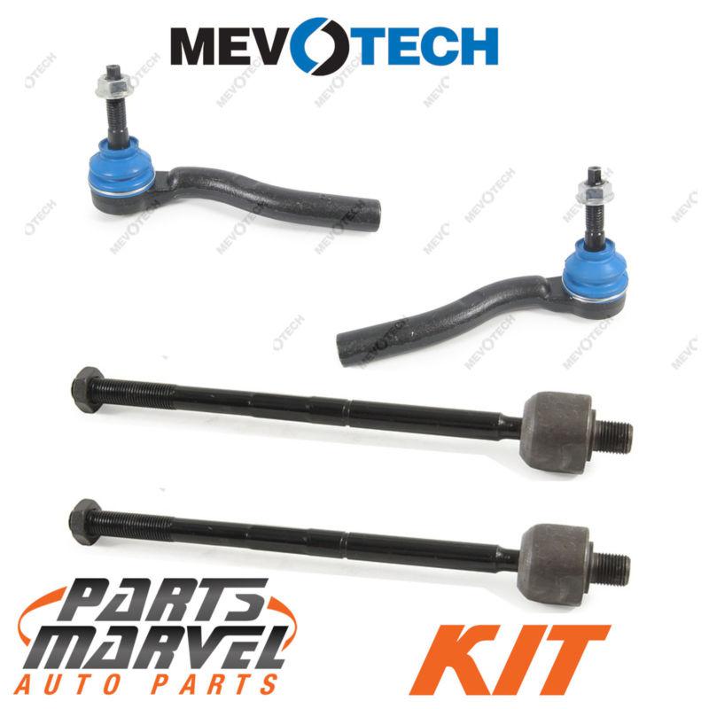 Pair mevotech outer & inner tie rod ends cadillac cts 2003-2007