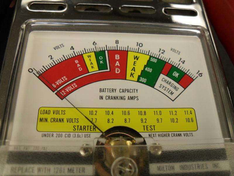 Buy USED MILTON BATTERY TESTER NO. 1260 in Dayton, Ohio, US, for US 59.99
