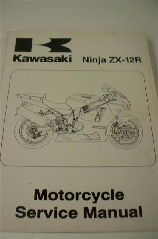 Ao 2002 kawasaki ninja zx-12r motorcycle service manual
