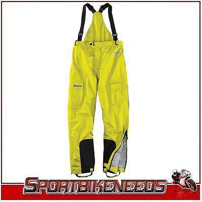 Icon pdx waterproof bibs over pants yellow xlarge xl