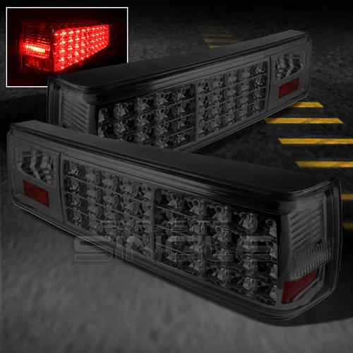 Smoked  87-93 ford mustang full led tail lights lamps left+right