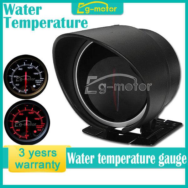 Car vehicle racing truck 60mm led backlight meter alarm water temperature gauge