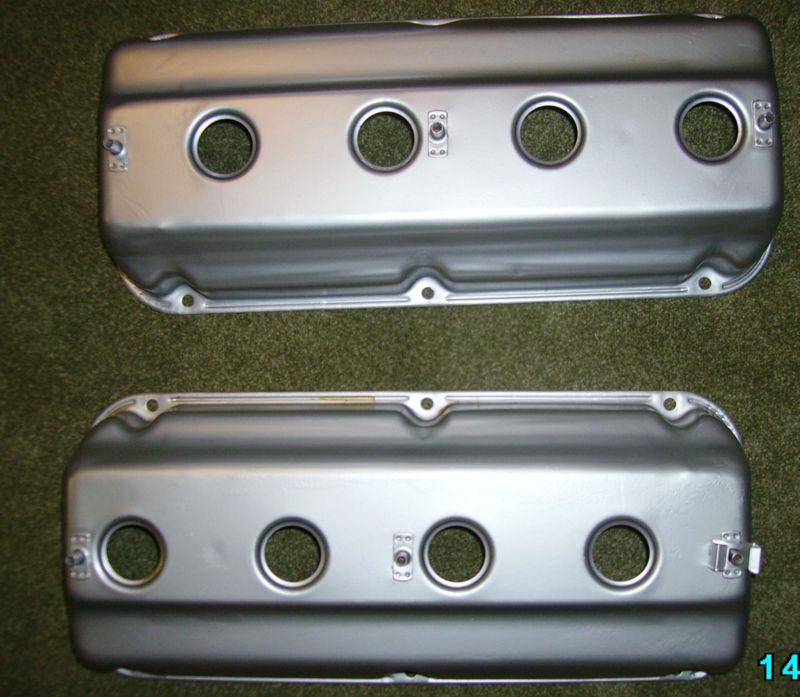 Hemi valve covers chrysler dodge desoto 1950's used excellent condition painted