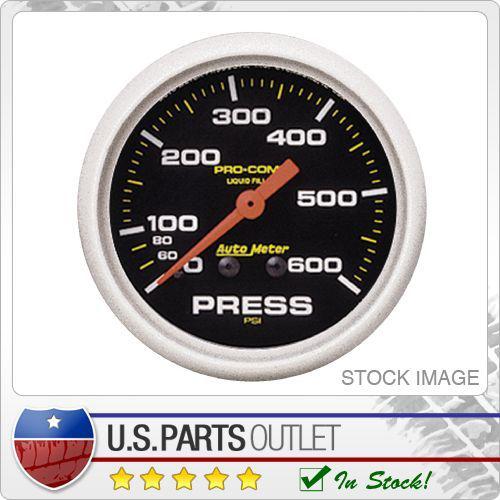 Auto meter 5425 pro-comp liquid-filled mechanical pressure gauge